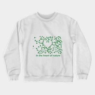 Creeper branches forming a heart Crewneck Sweatshirt